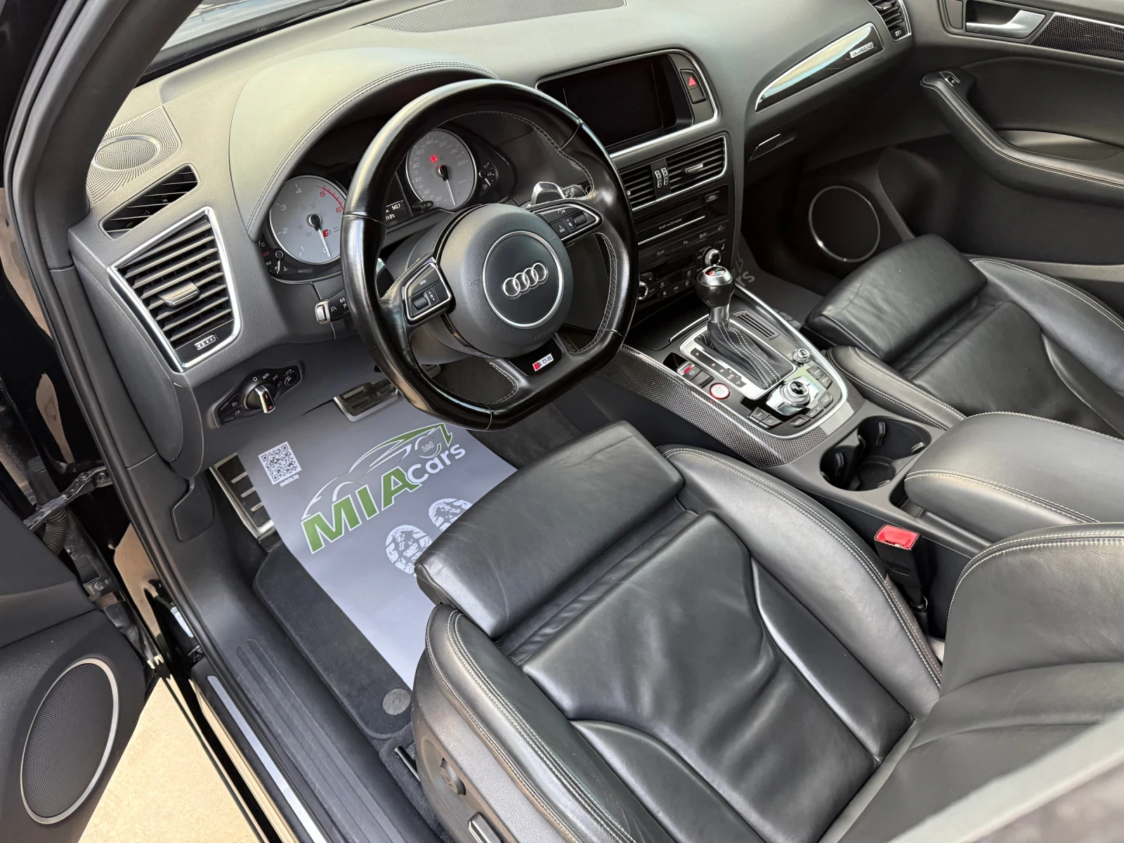 Audi SQ5 3.0* 313* V6* BITURBO* KEYLESS* PANORAMA* РЕГ* ОБС, снимка 9 - Автомобили и джипове - 54083563