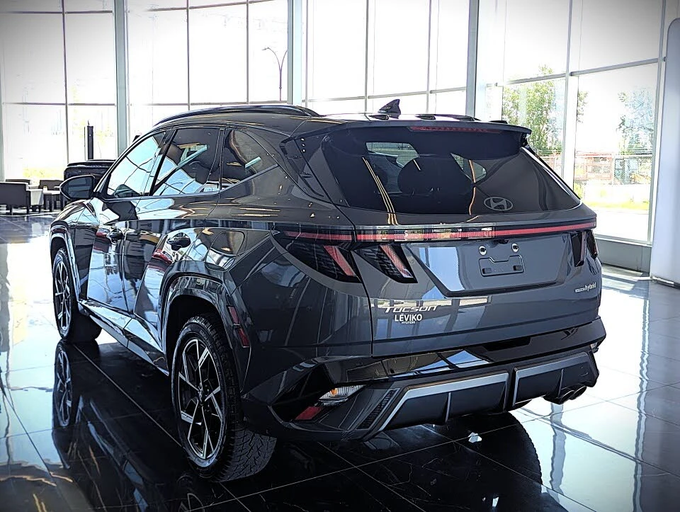 Hyundai Tucson 1.6* HYBRID* N LINE* DISTRONIC* КАМЕРА* КРАЙНА ЦЕН, снимка 4 - Автомобили и джипове - 55502652