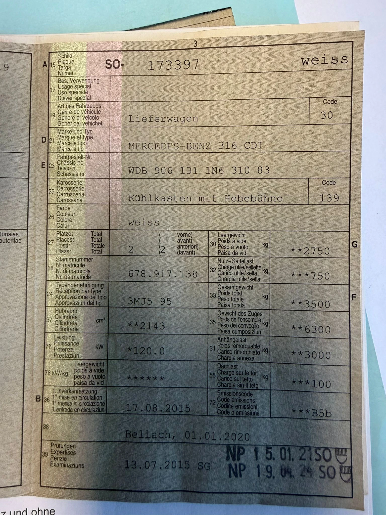 Mercedes-Benz Sprinter 316 Хладилен 6.3 тона с ремарке Швейцария, снимка 13 - Бусове и автобуси - 53977712