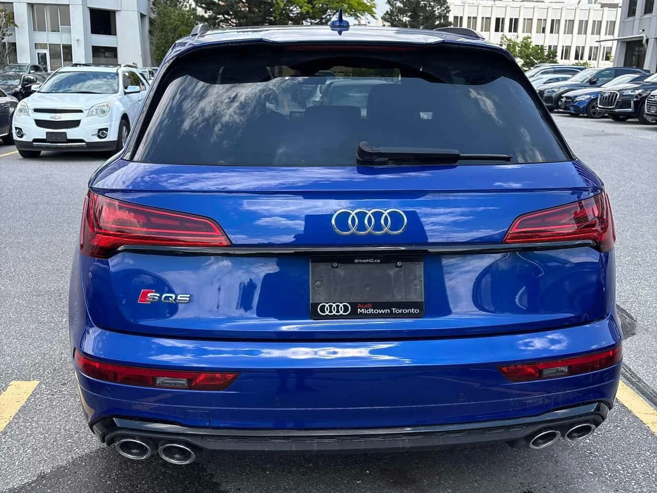 Audi SQ5 * Technik* DISTRONIC* B&O* MATRIX* АВТОКРЕДИТ* , снимка 4 - Автомобили и джипове - 55532744