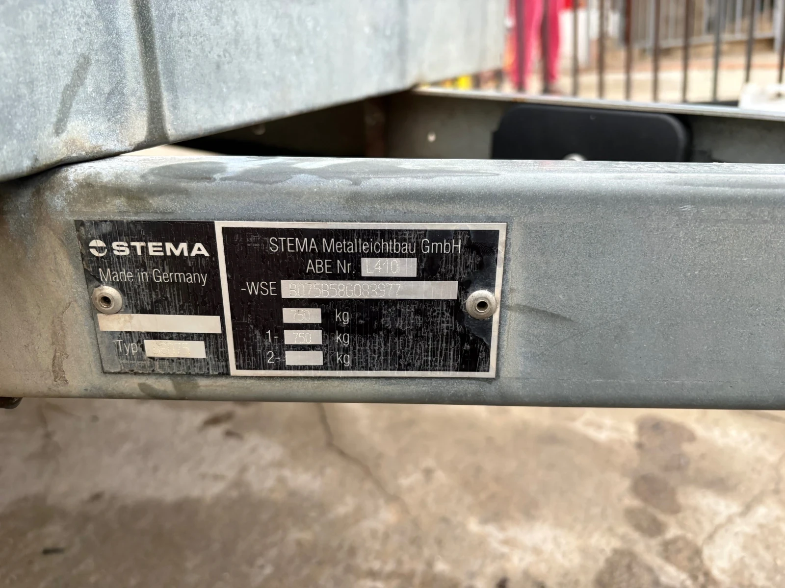 �� ��������� ���� Stema 750kg 201/116 | Mobile.bg � ����������� 6