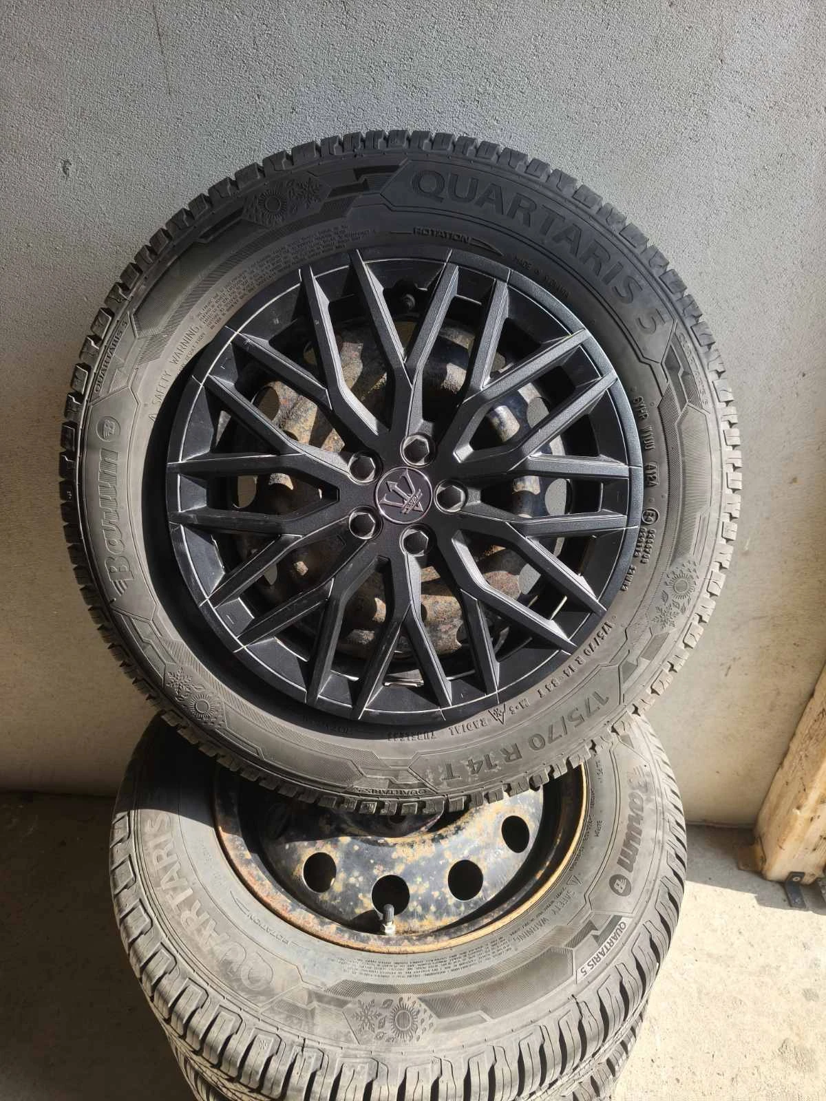 Гуми с джанти Barum 175/70R14, снимка 2 - Гуми и джанти - 53754720