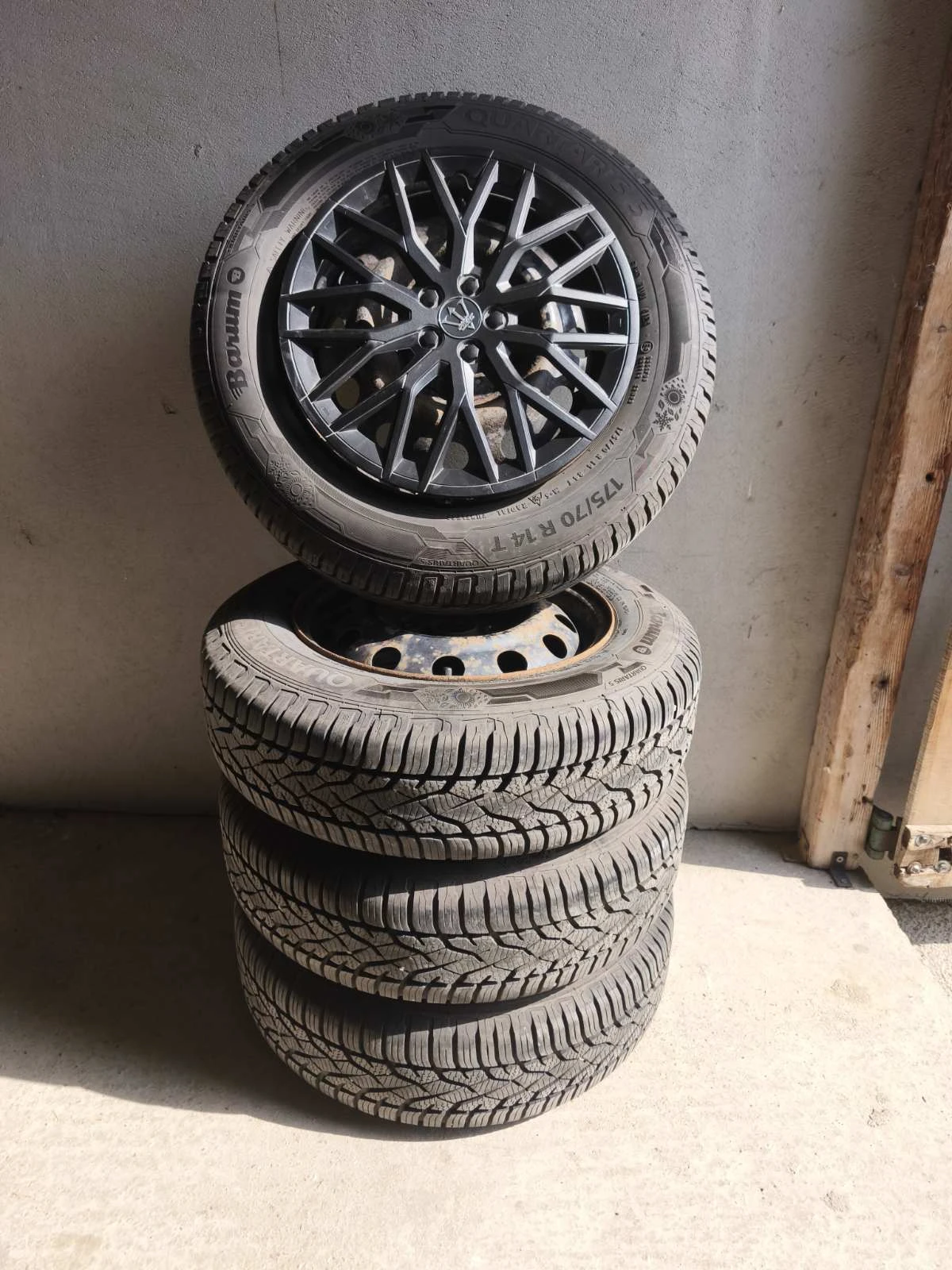 Гуми с джанти Barum 175/70R14