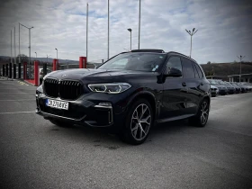 BMW X5M M50d Laser Вентилац Панорама 360 Вакуум HUD Harman, снимка 1