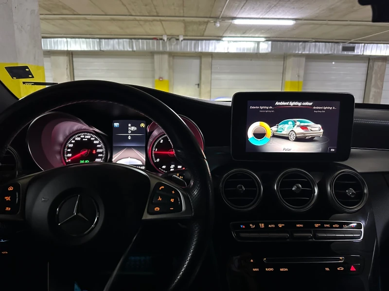 Mercedes-Benz C 220 Bluetec AMG line, снимка 13 - Автомобили и джипове - 52972437