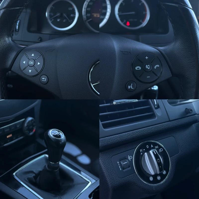 Mercedes-Benz C 220 * 206000км.* 646* Серв.История* , снимка 15 - Автомобили и джипове - 53528174