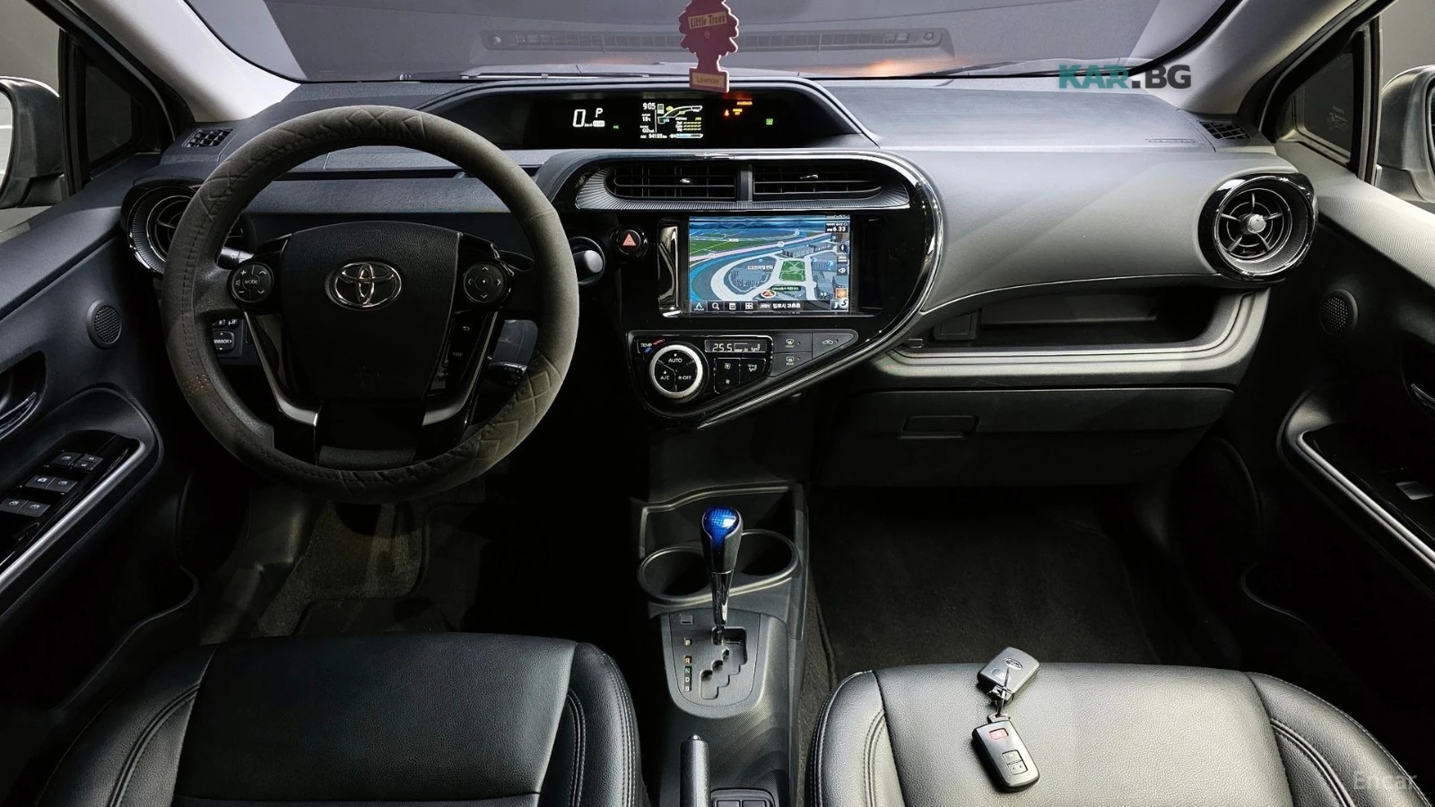 Toyota Prius С 1.5* КОЖА* ПОДГРЕВ* НАВИ, снимка 5 - Автомобили и джипове - 55413156