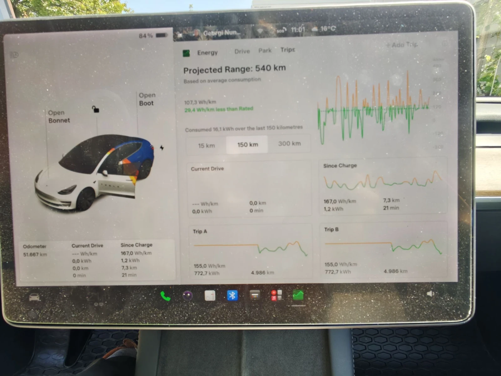 Tesla Model 3  Facelift Long Range AWD, снимка 11 - Автомобили и джипове - 56270476