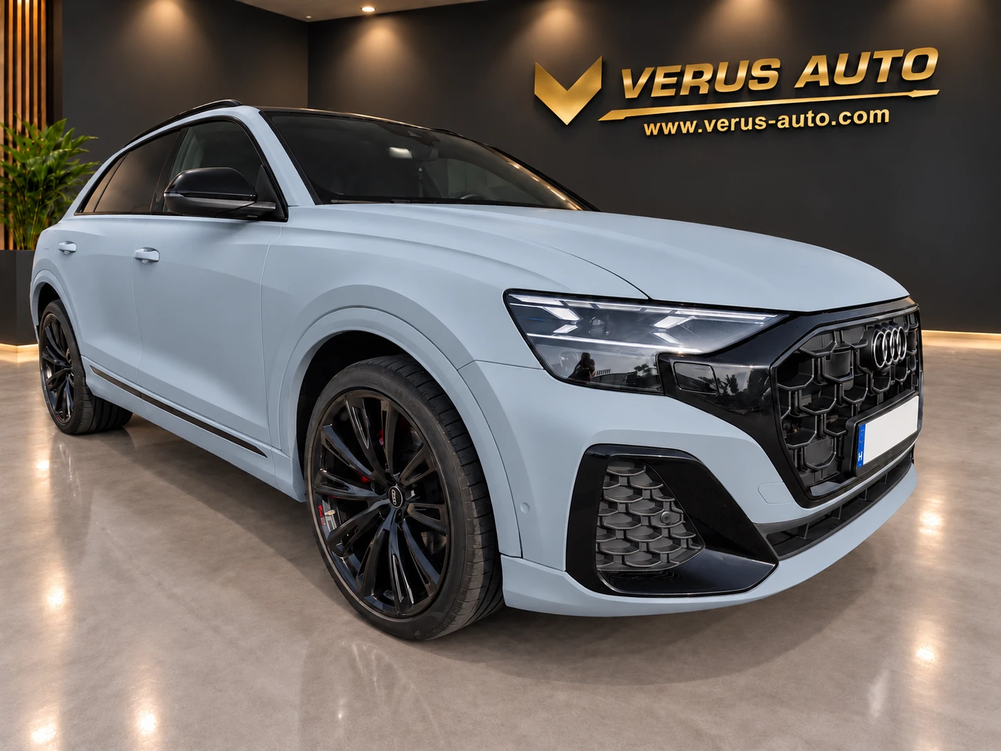 Audi Q8 Facelift S-line HeadUp Печка Панорама Laser, снимка 2 - Автомобили и джипове - 54823748