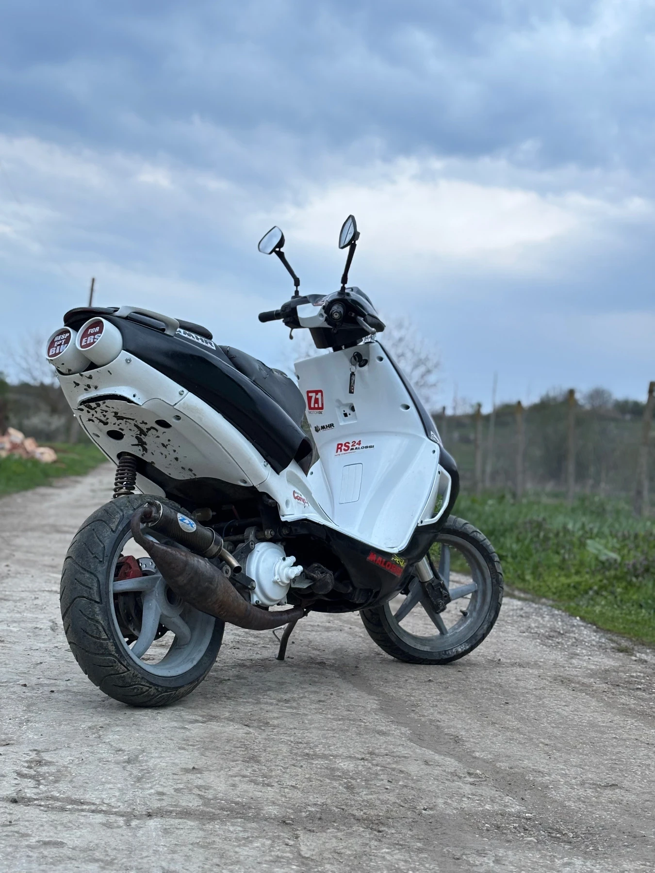 Aprilia Sr Malossi sport 70cc - изображение 2