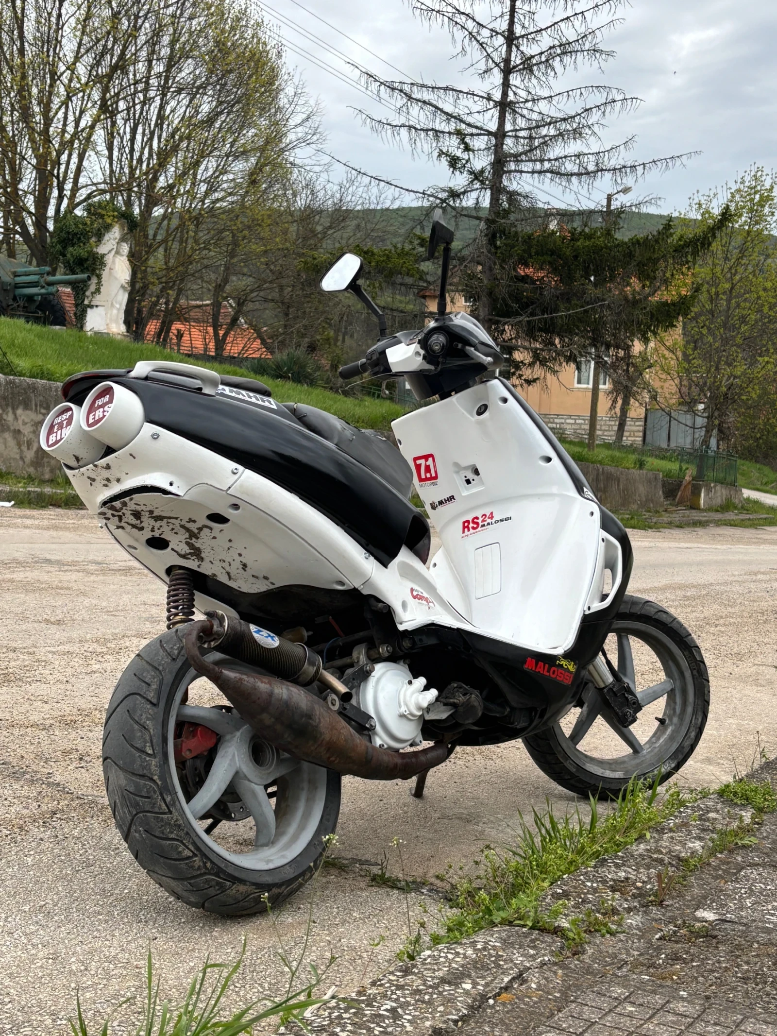 Aprilia Sr Malossi sport 70cc - изображение 9