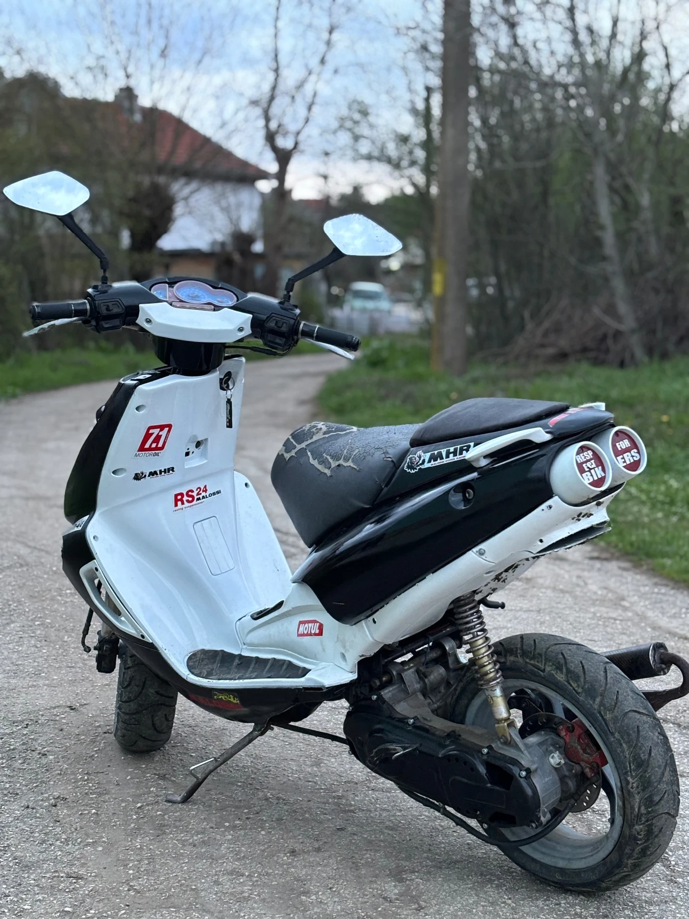 Aprilia Sr Malossi sport 70cc - изображение 5