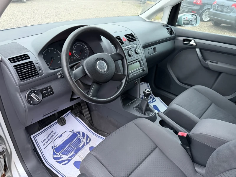 VW Touran 1.9TDI-90PS-КЛИМАТРОНИК, снимка 10 - Автомобили и джипове - 51379675