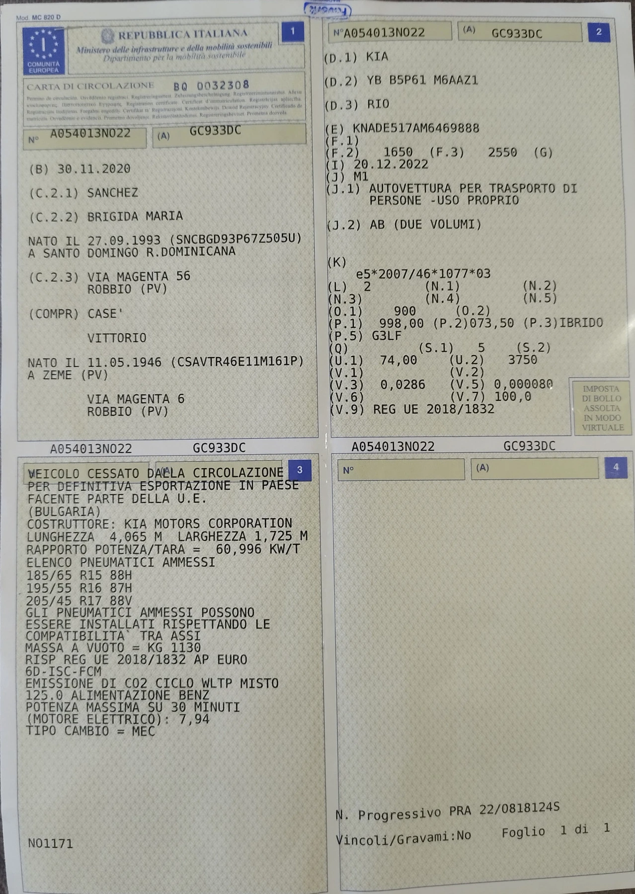 Kia Rio 1.0Hybrid/GT line/100k.s/16000km/    | Mobile.bg   14