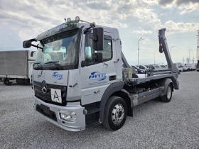 Mercedes-Benz Atego 1230, Контеинеровоз, Климатик, ЛЕД, ЕВРО6, снимка 1