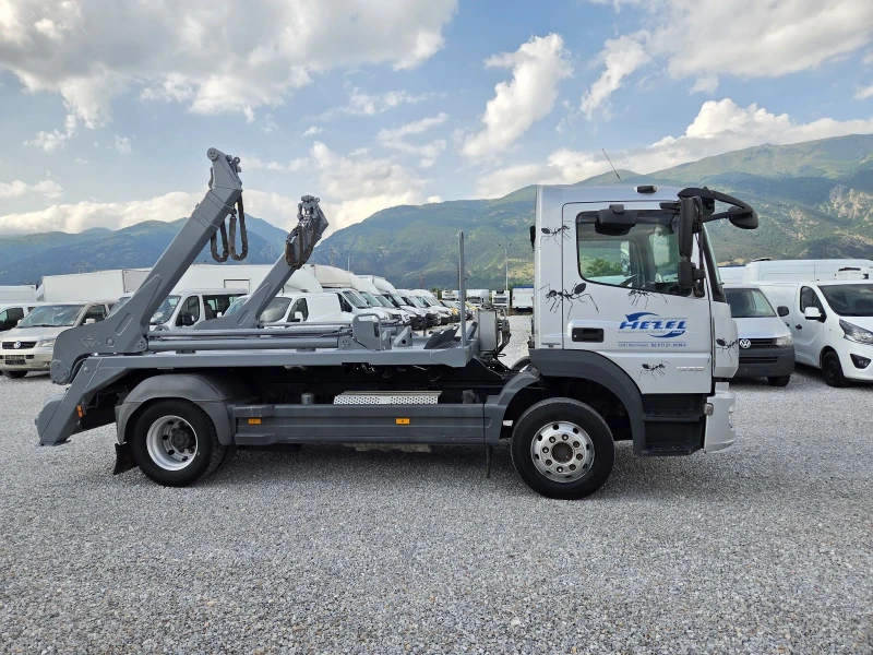 Mercedes-Benz Atego 1230, Контеинеровоз, Климатик, ЛЕД, ЕВРО6, снимка 6 - Камиони - 50608326