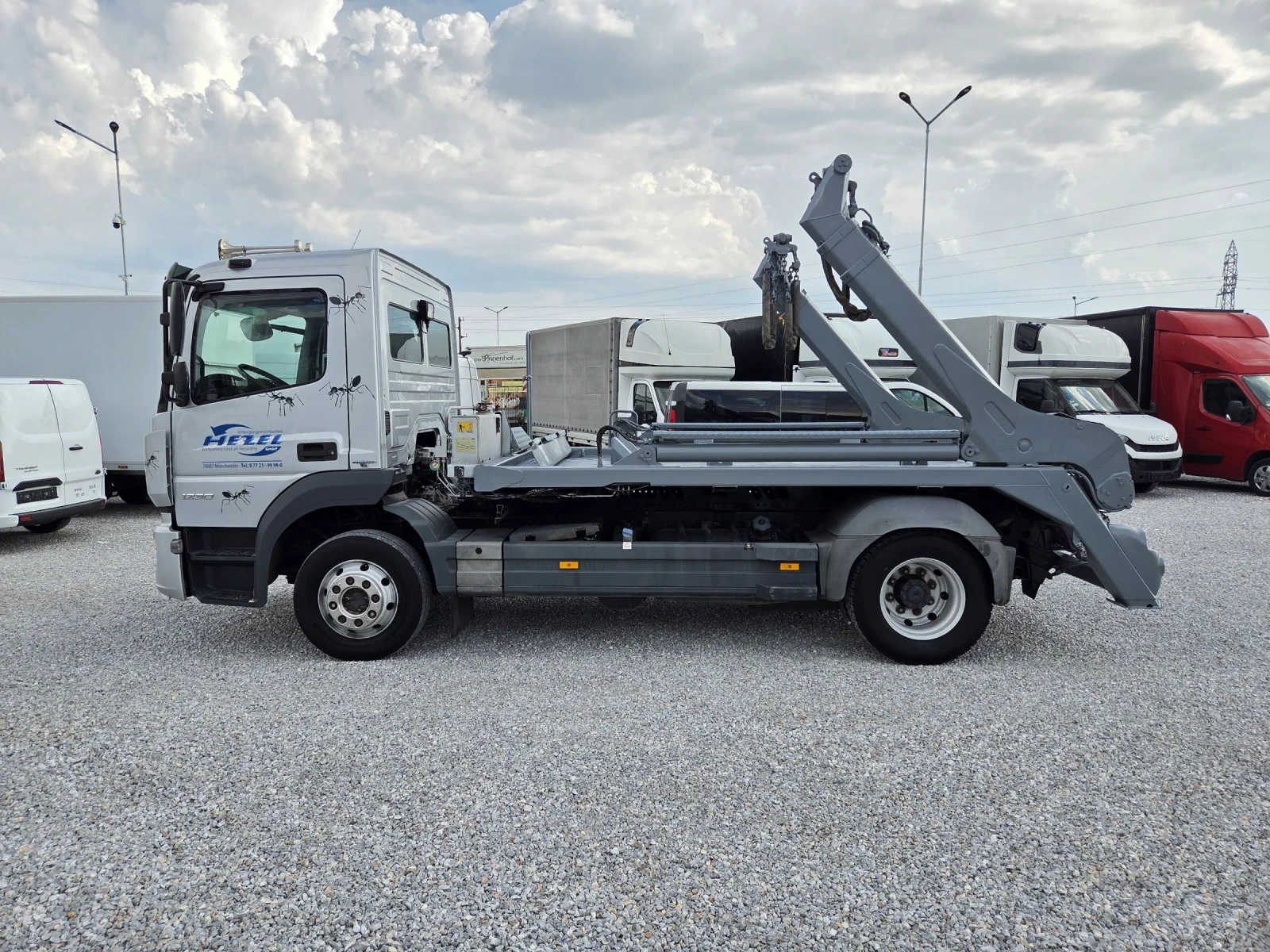 Mercedes-Benz Atego 1230, Контеинеровоз, Климатик, ЛЕД, ЕВРО6 - изображение 2