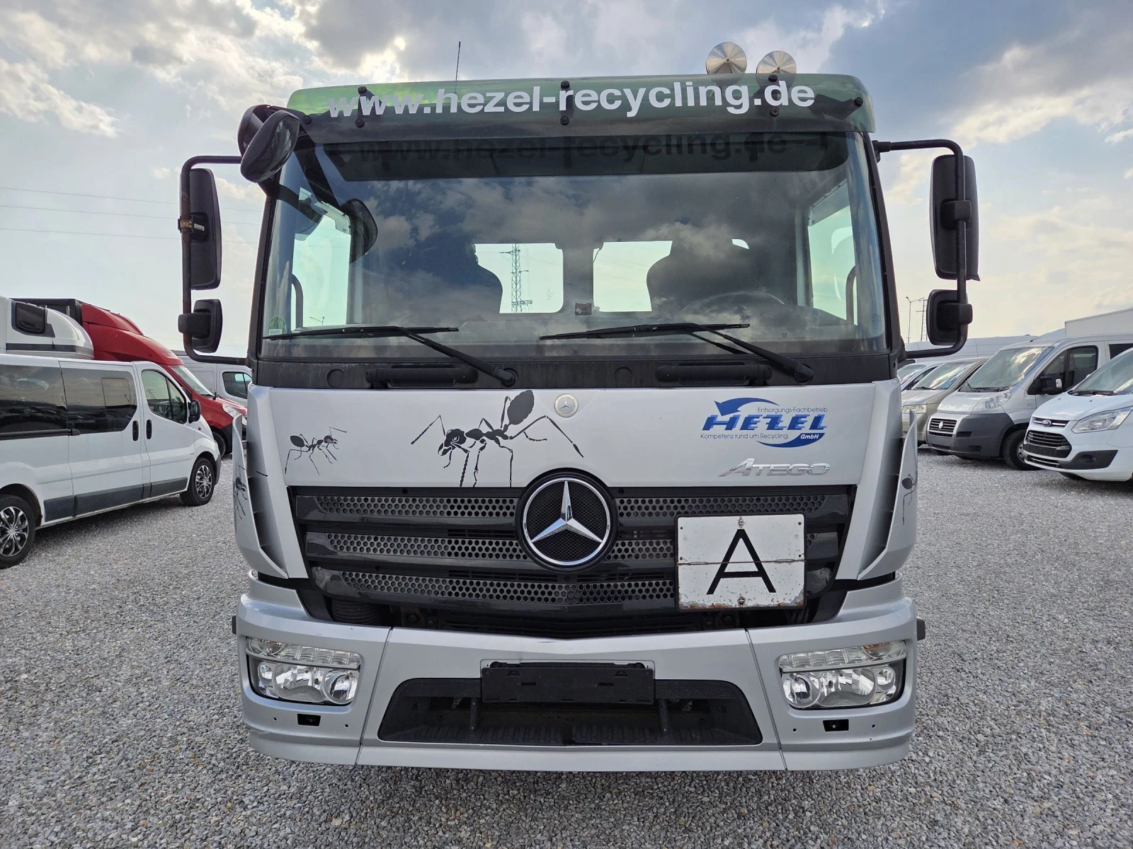 Mercedes-Benz Atego 1230, Контеинеровоз, Климатик, ЛЕД, ЕВРО6 - изображение 8
