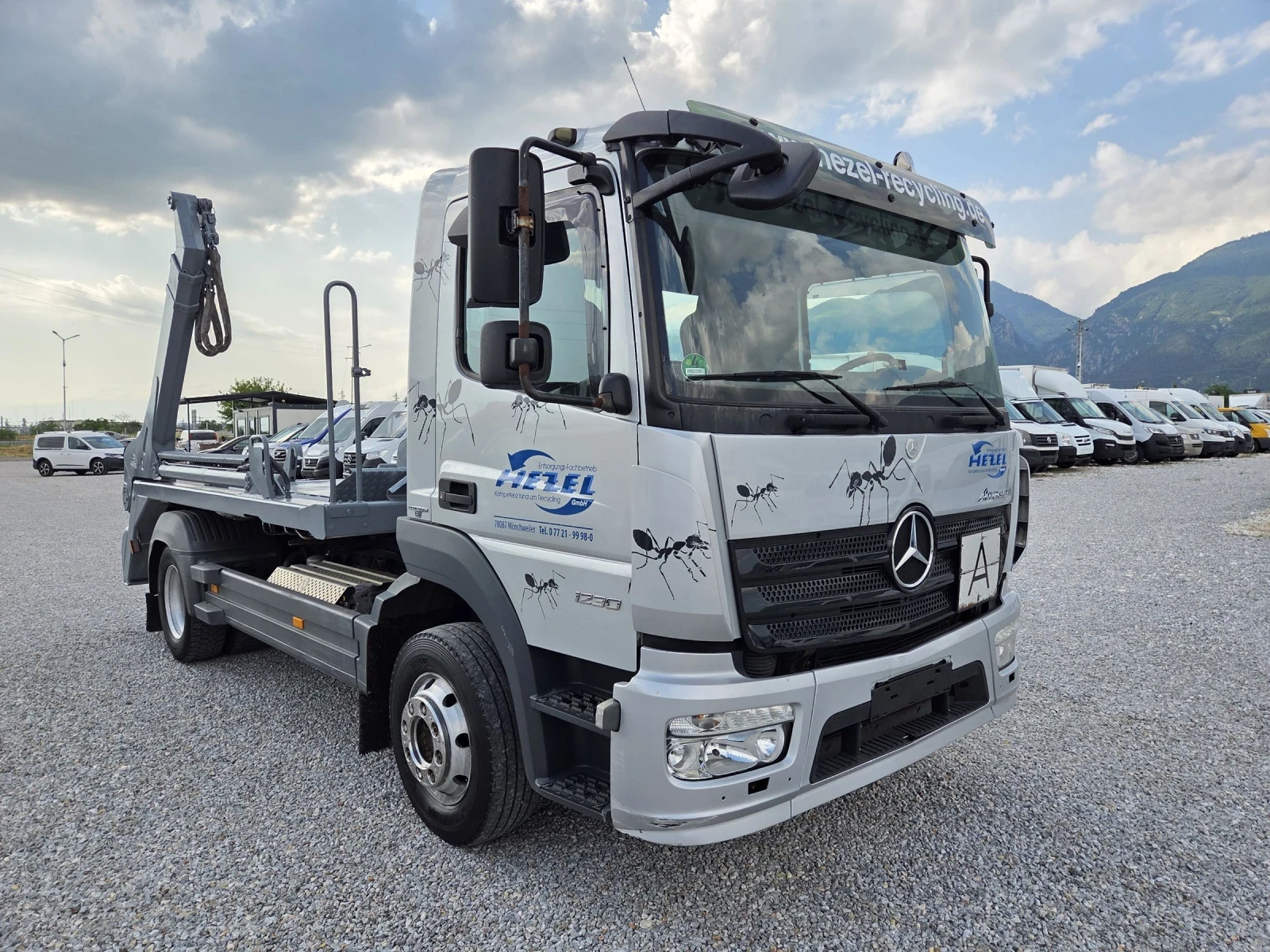 Mercedes-Benz Atego 1230, Контеинеровоз, Климатик, ЛЕД, ЕВРО6 - изображение 7