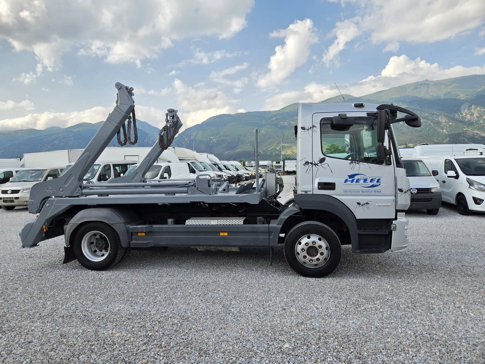 Mercedes-Benz Atego 1230, Контеинеровоз, Климатик, ЛЕД, ЕВРО6 - изображение 6
