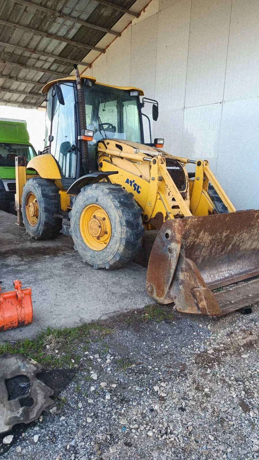 Багер Komatsu 93S , снимка 2 - Индустриална техника - 53985888