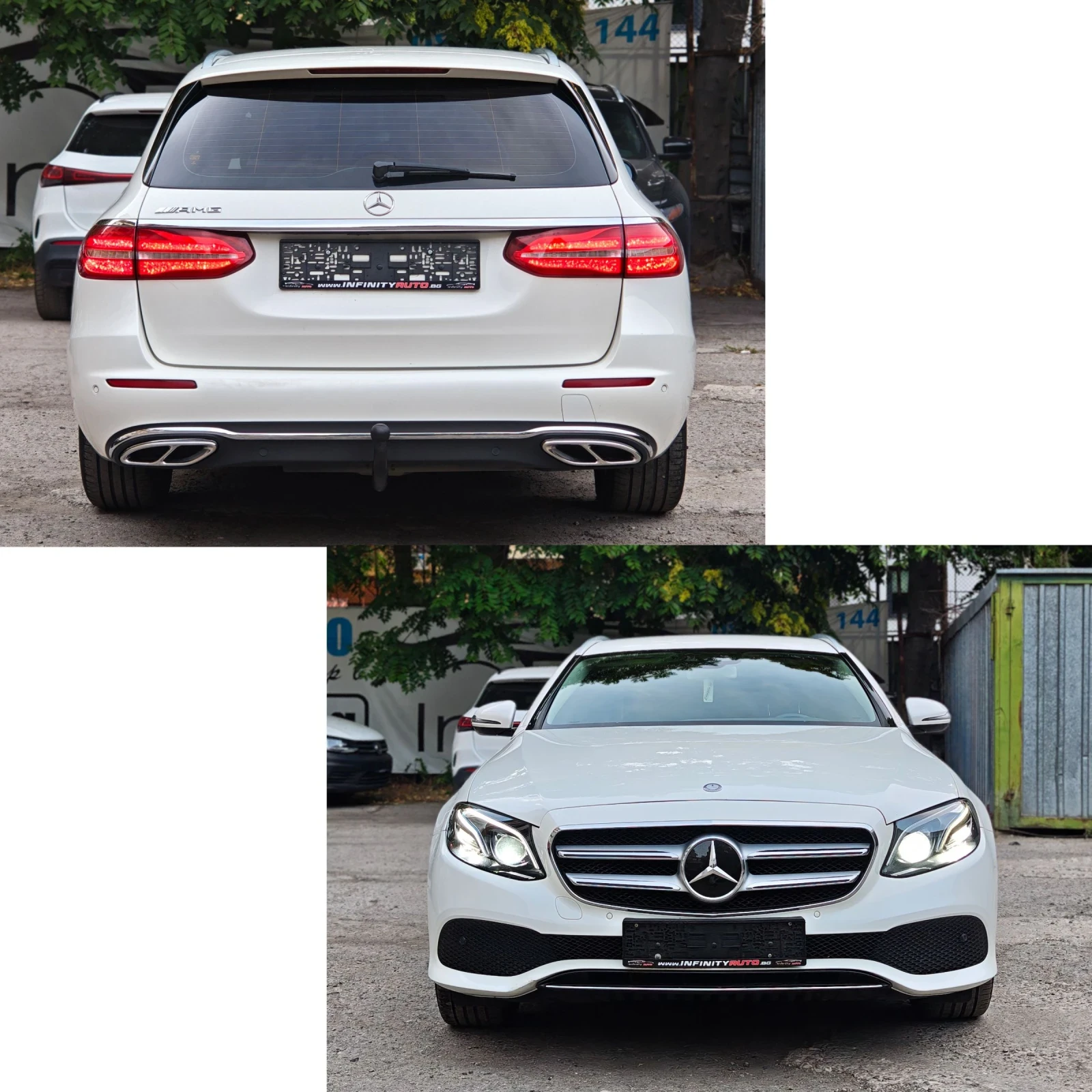 Mercedes-Benz E 220 AMG, ХЕДЪП, АМБИЕНТ, ДИСТРОНИК, ПАМЕТ, ФУЛЛ!  - изображение 4