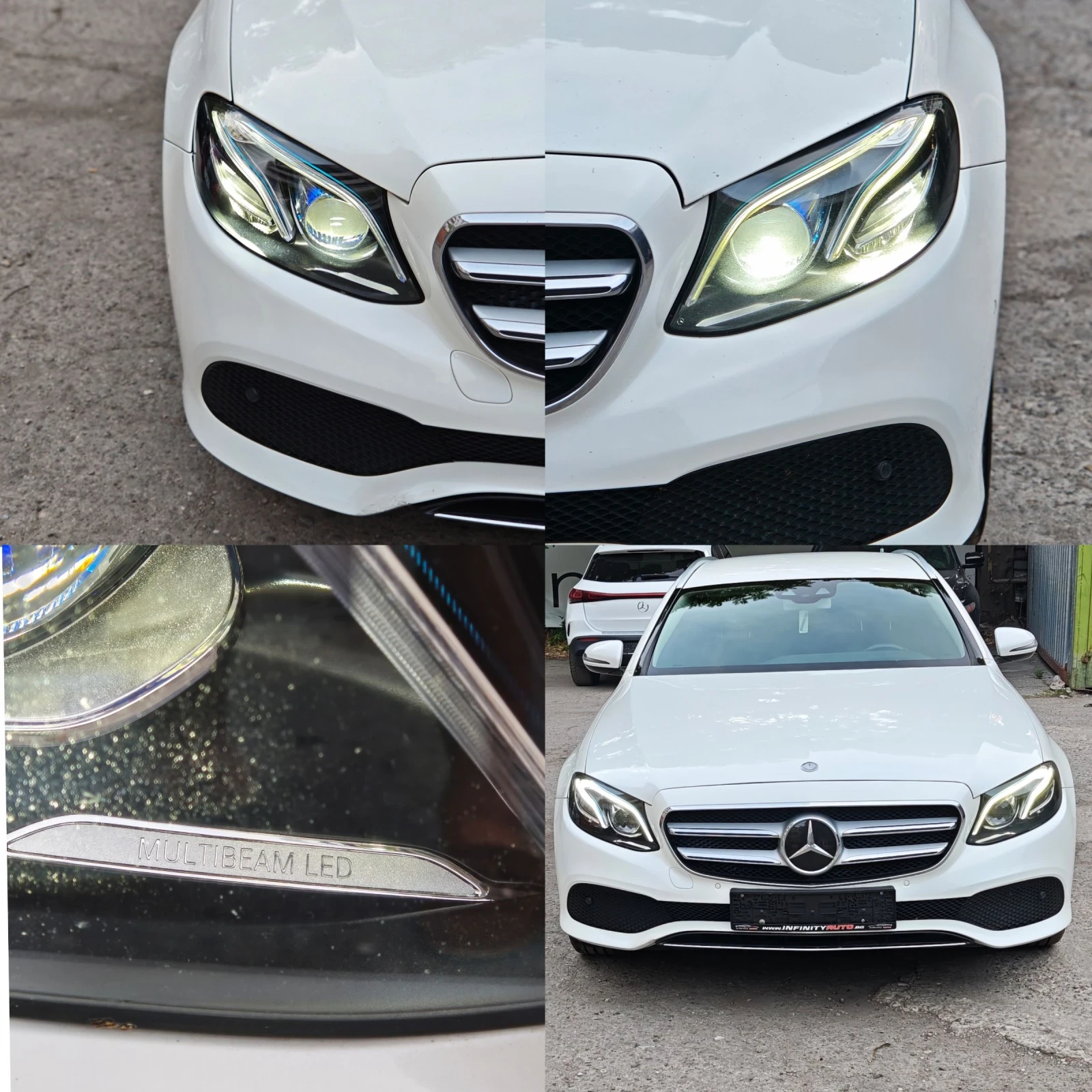 Mercedes-Benz E 220 AMG, ХЕДЪП, АМБИЕНТ, ДИСТРОНИК, ПАМЕТ, ФУЛЛ!  - изображение 6