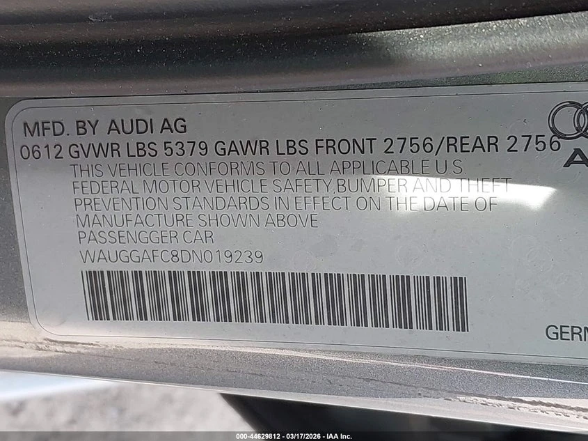 Audi A6 3.0L V-6 DI, DOHC, VVT, SUPERCHARGER, 310HP All, снимка 9 - Автомобили и джипове - 53989664