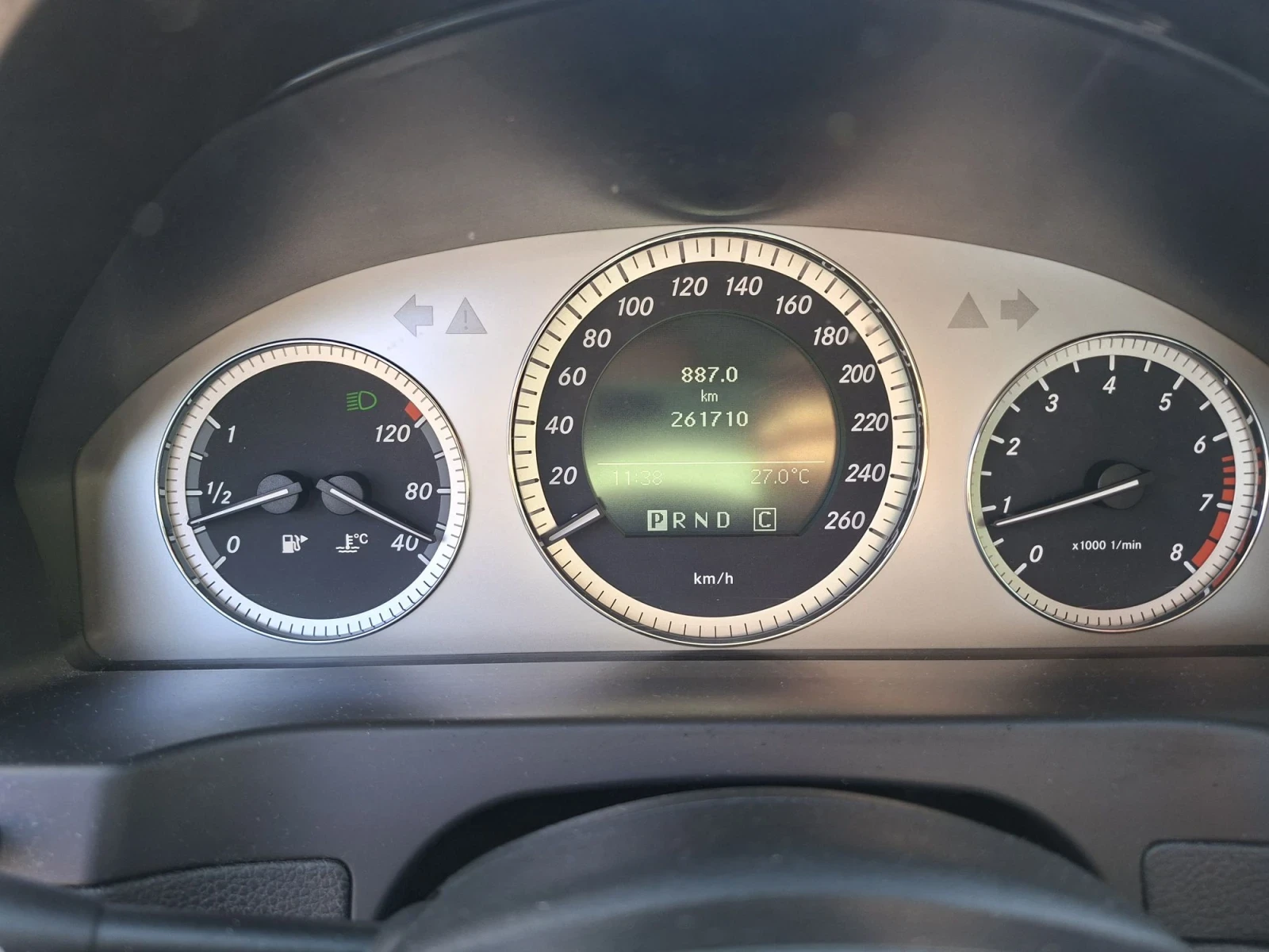 Mercedes-Benz C 200 2.0 kompressor, снимка 9 - Автомобили и джипове - 55989995