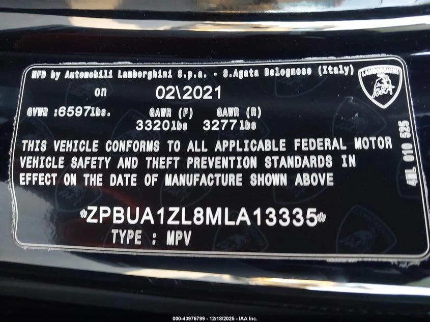 Lamborghini Urus Graphite Capsule/Pearl Capsule, снимка 9 - Автомобили и джипове - 53945139