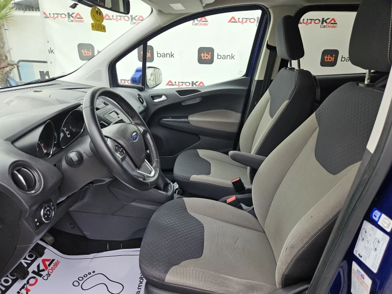 Ford Tourneo COURIER= 1.0EcoBoost-100кс= 100.000km= FACE= АВТОП, снимка 7 - Бусове и автобуси - 51321135