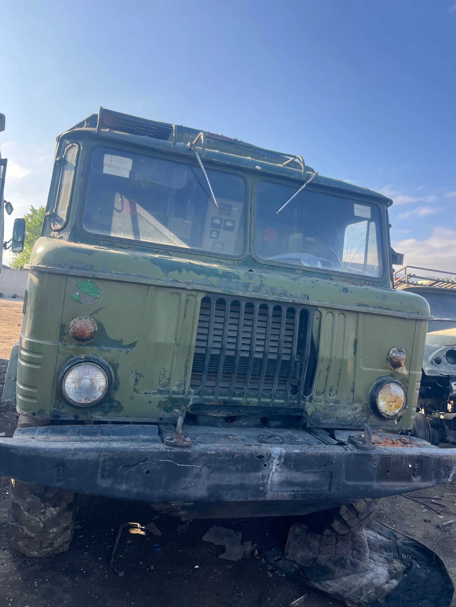 Gaz 66 На части