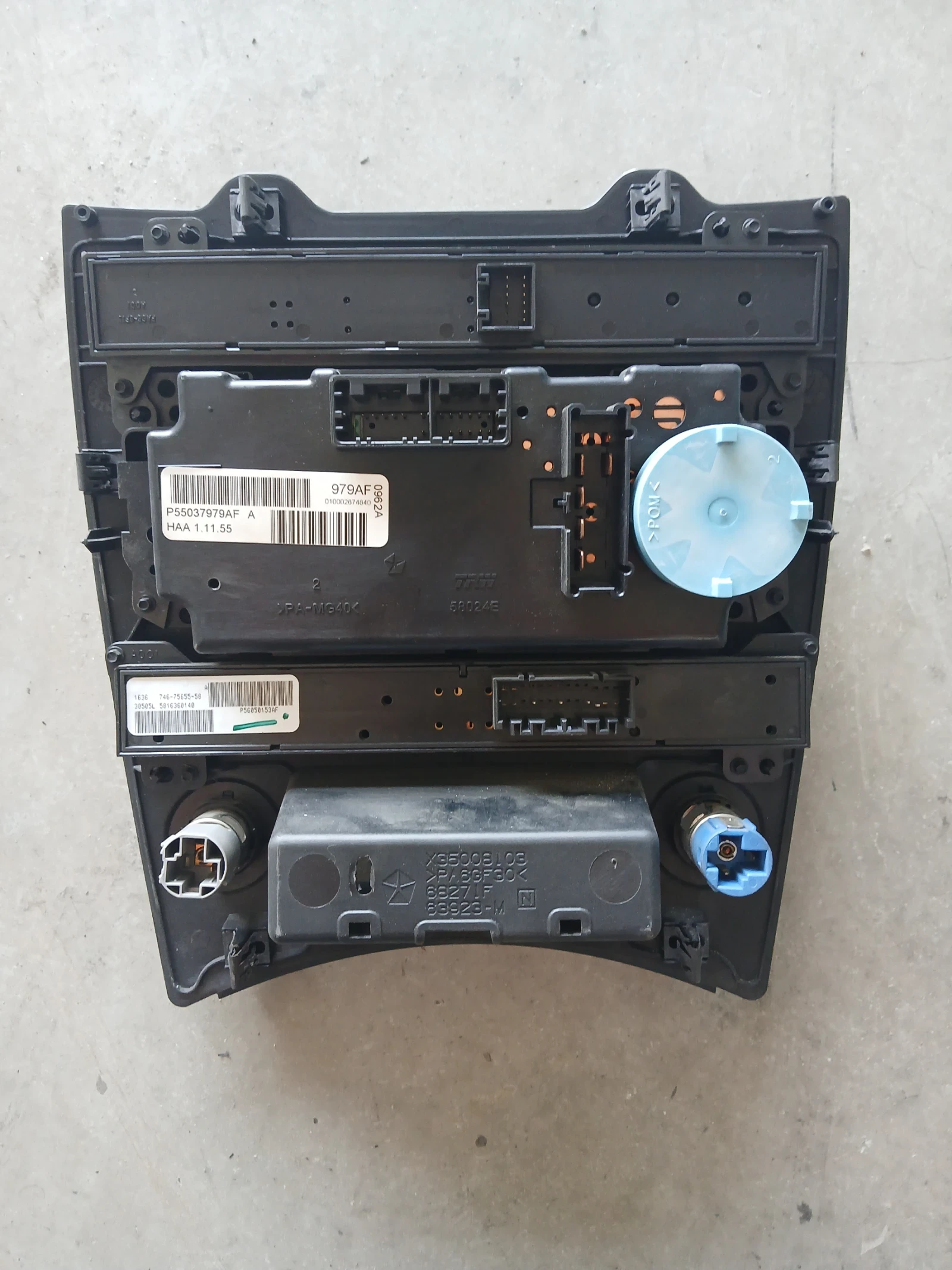 P55037979AF. A  управление климатроник Jeep Grand Cherokee , снимка 2 - Части - 54821615