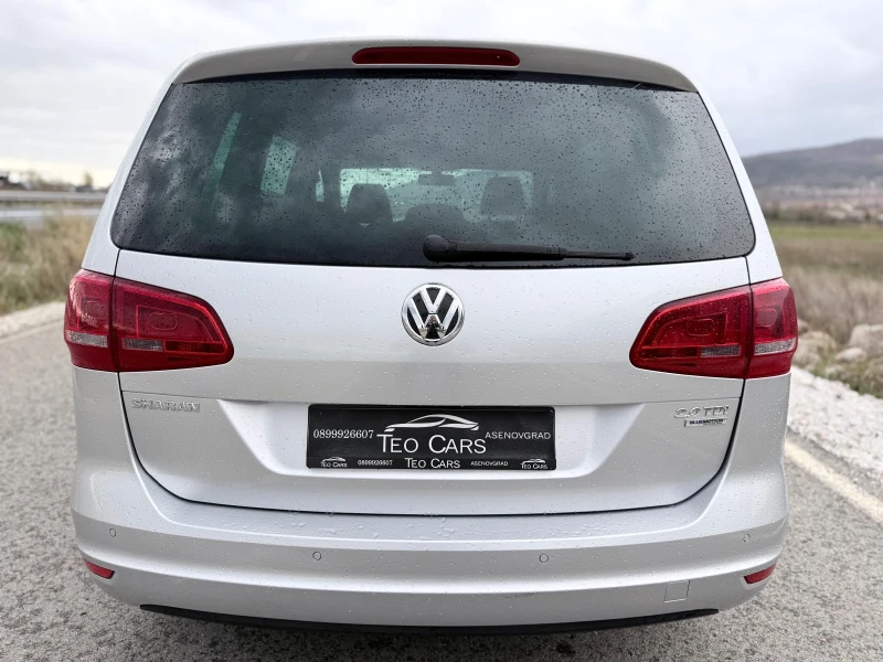 VW Sharan 2.0 TDI 140к.с / LED / NAVI / PARKTRONIC / XENON, снимка 7 - Автомобили и джипове - 52495509