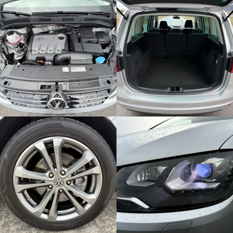 VW Sharan 2.0 TDI 140к.с / LED / NAVI / PARKTRONIC / XENON, снимка 17 - Автомобили и джипове - 52495509