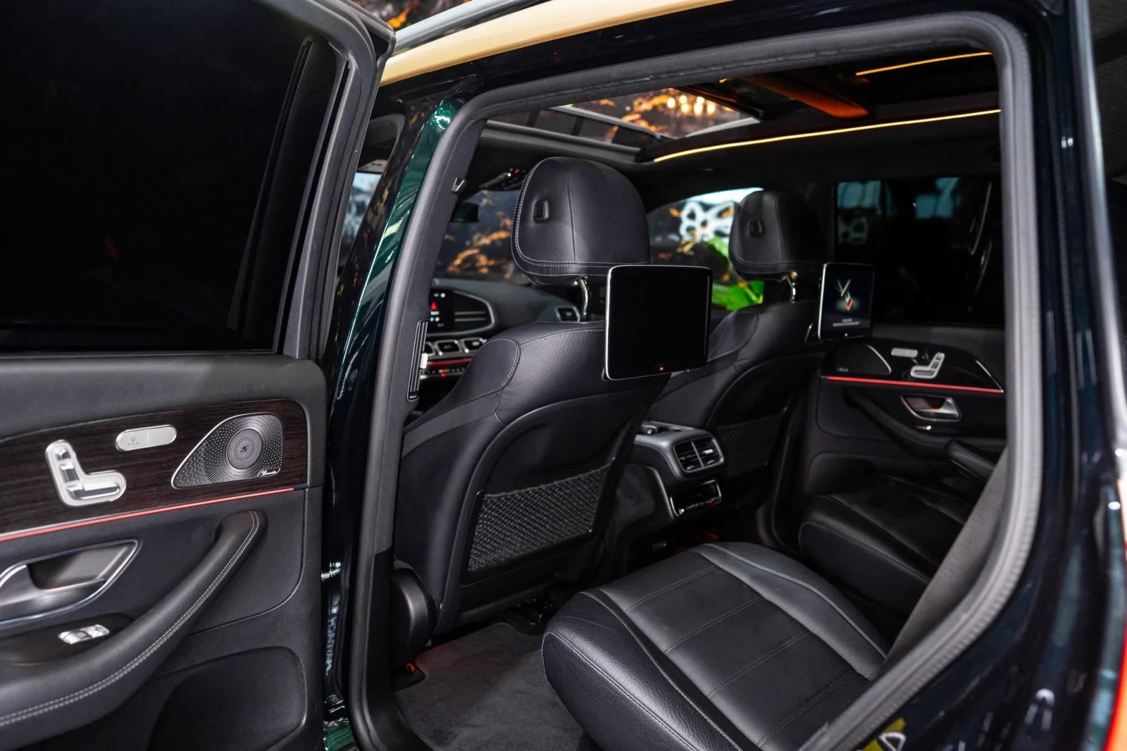 Mercedes-Benz GLS 450 I 4MATIC FULL MAYBACH ПАНО BURM 360 ЛИЗИНГ 100%, снимка 15 - Автомобили и джипове - 54870054