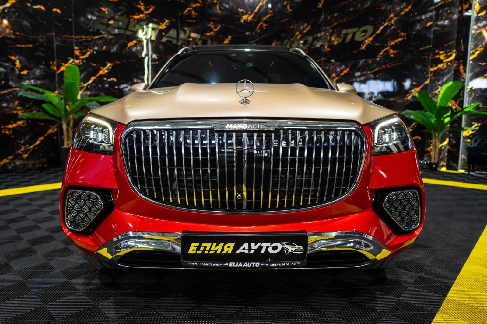 Mercedes-Benz GLS 450 I 4MATIC FULL MAYBACH ПАНО BURM 360 ЛИЗИНГ 100%, снимка 3 - Автомобили и джипове - 54870054