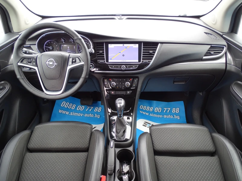 Opel Mokka 1.4T 4Х4 АВТОМАТИК НАВИГАЦИЯ КОЖА КАМЕРА ПОДГРЕВ, снимка 12 - Автомобили и джипове - 48517926