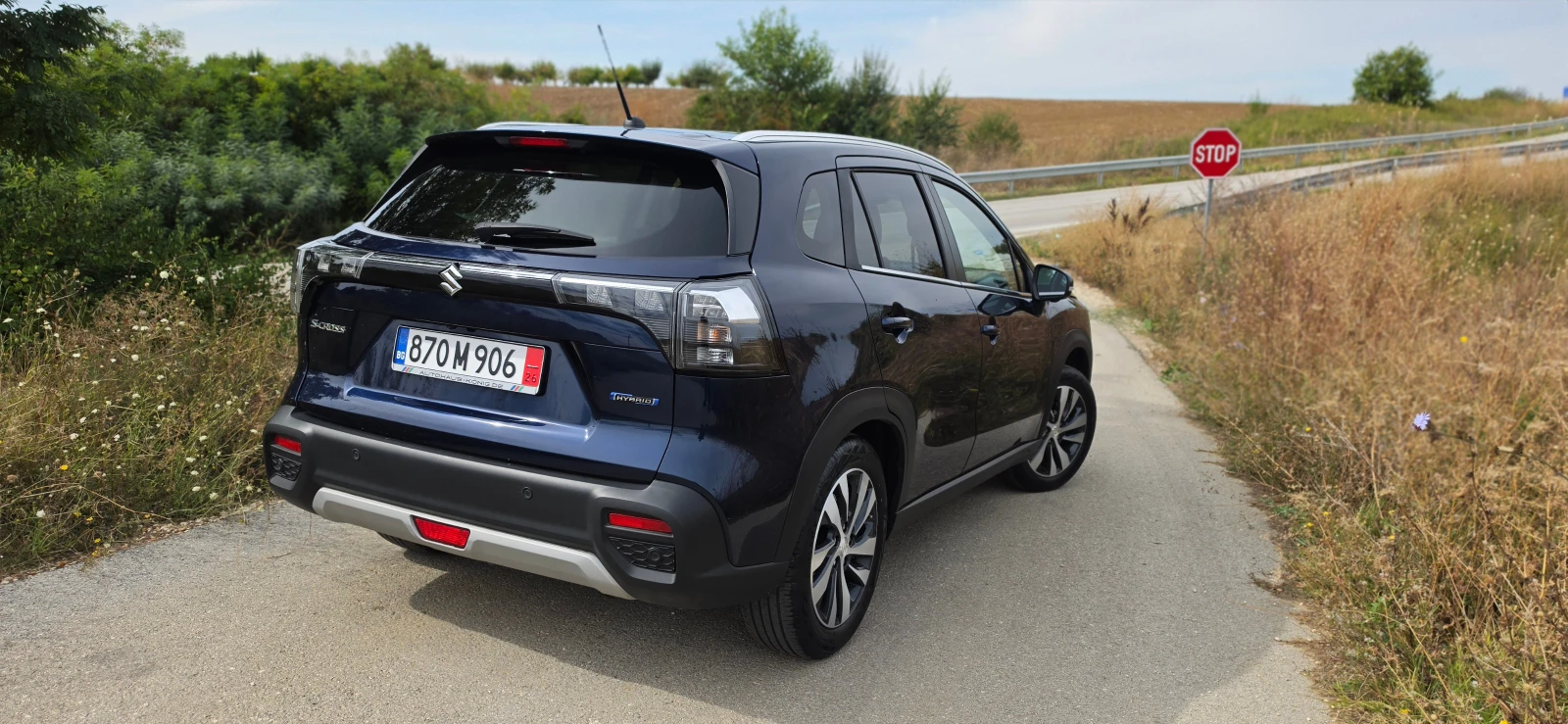 Suzuki SX4 S-Cross GLX, hybrid, Автомат 4x4, панорама, кожа, снимка 6 - Автомобили и джипове - 56229013