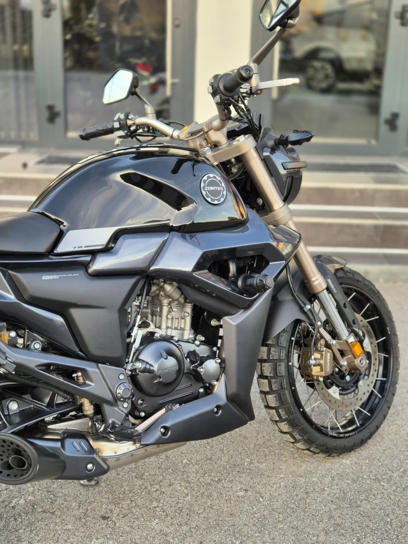 Zontes Zontes ZT 125 G1 ABS 7600км!!! ШВЕЙЦАРИЯ, КАТО НОВ!! А1, снимка 9 - Мотоциклети и мототехника - 52226837