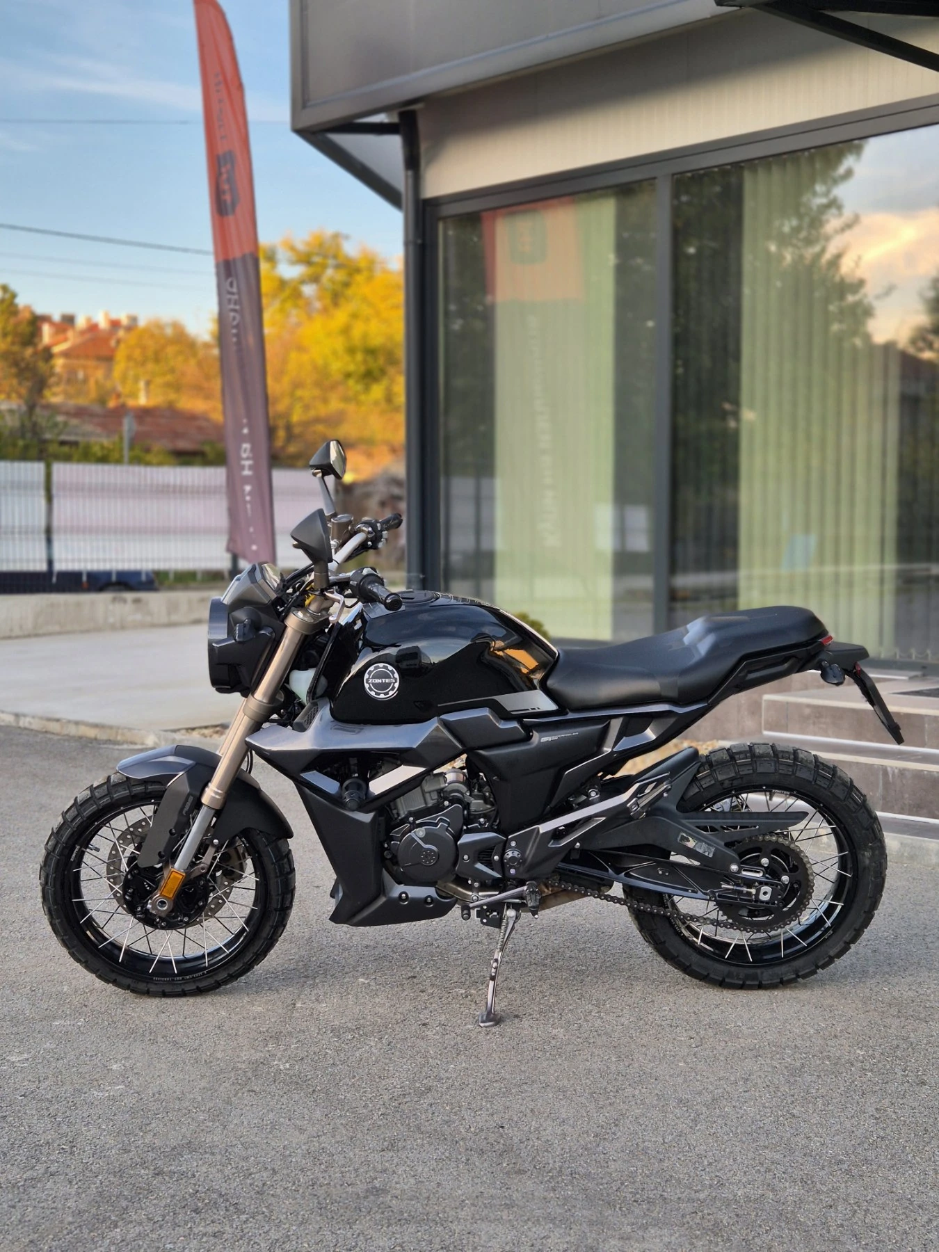 Zontes Zontes ZT 125 G1 ABS 7600км!!! ШВЕЙЦАРИЯ, КАТО НОВ!! А1 - изображение 4