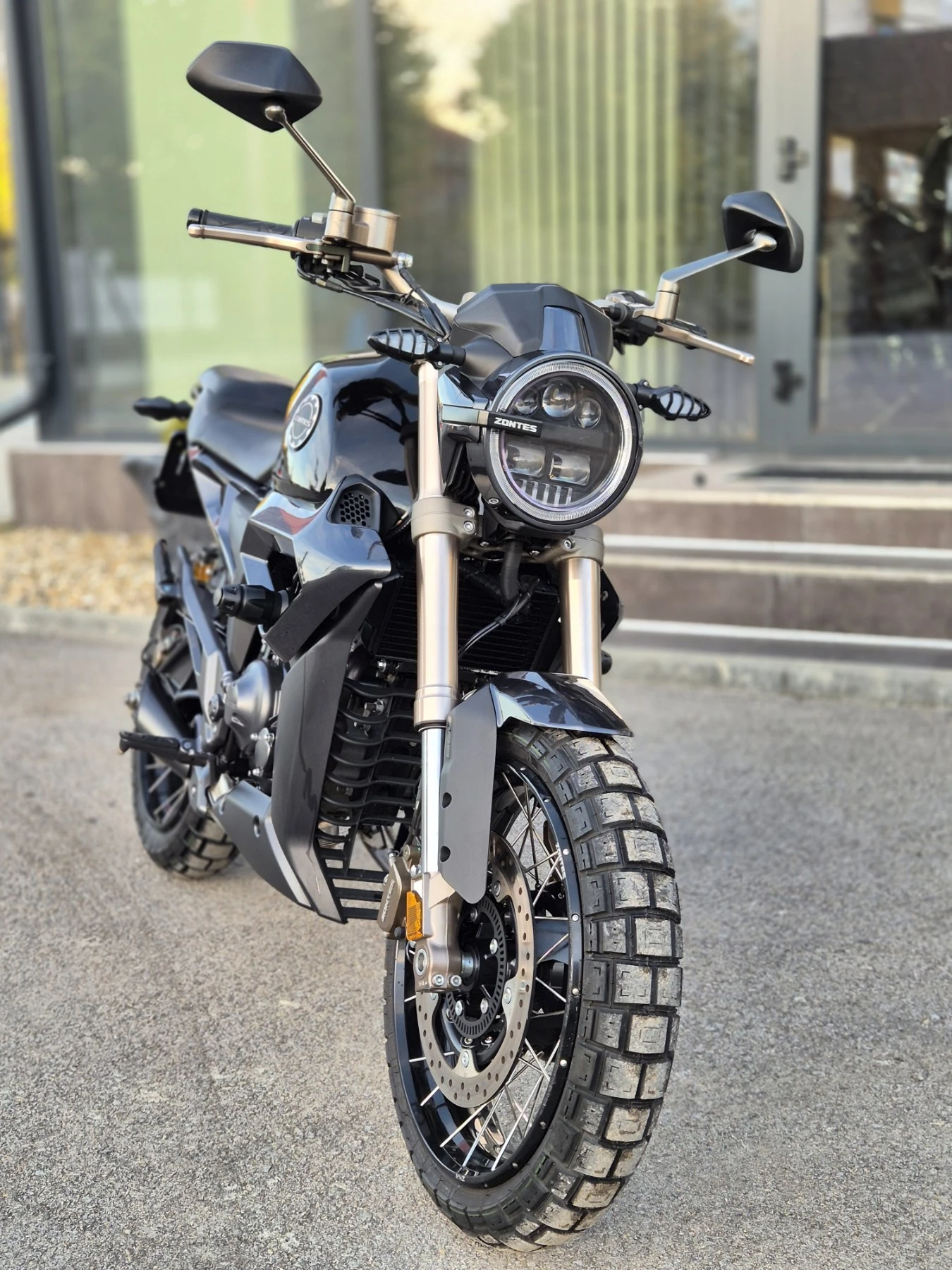 Zontes Zontes ZT 125 G1 ABS 7600км!!! ШВЕЙЦАРИЯ, КАТО НОВ!! А1 - изображение 2