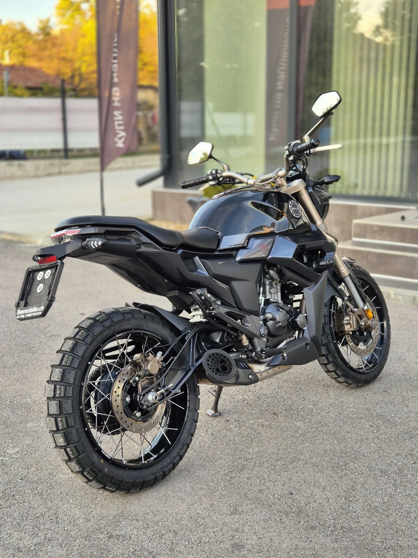 Zontes Zontes ZT 125 G1 ABS 7600км!!! ШВЕЙЦАРИЯ, КАТО НОВ!! А1 - изображение 7