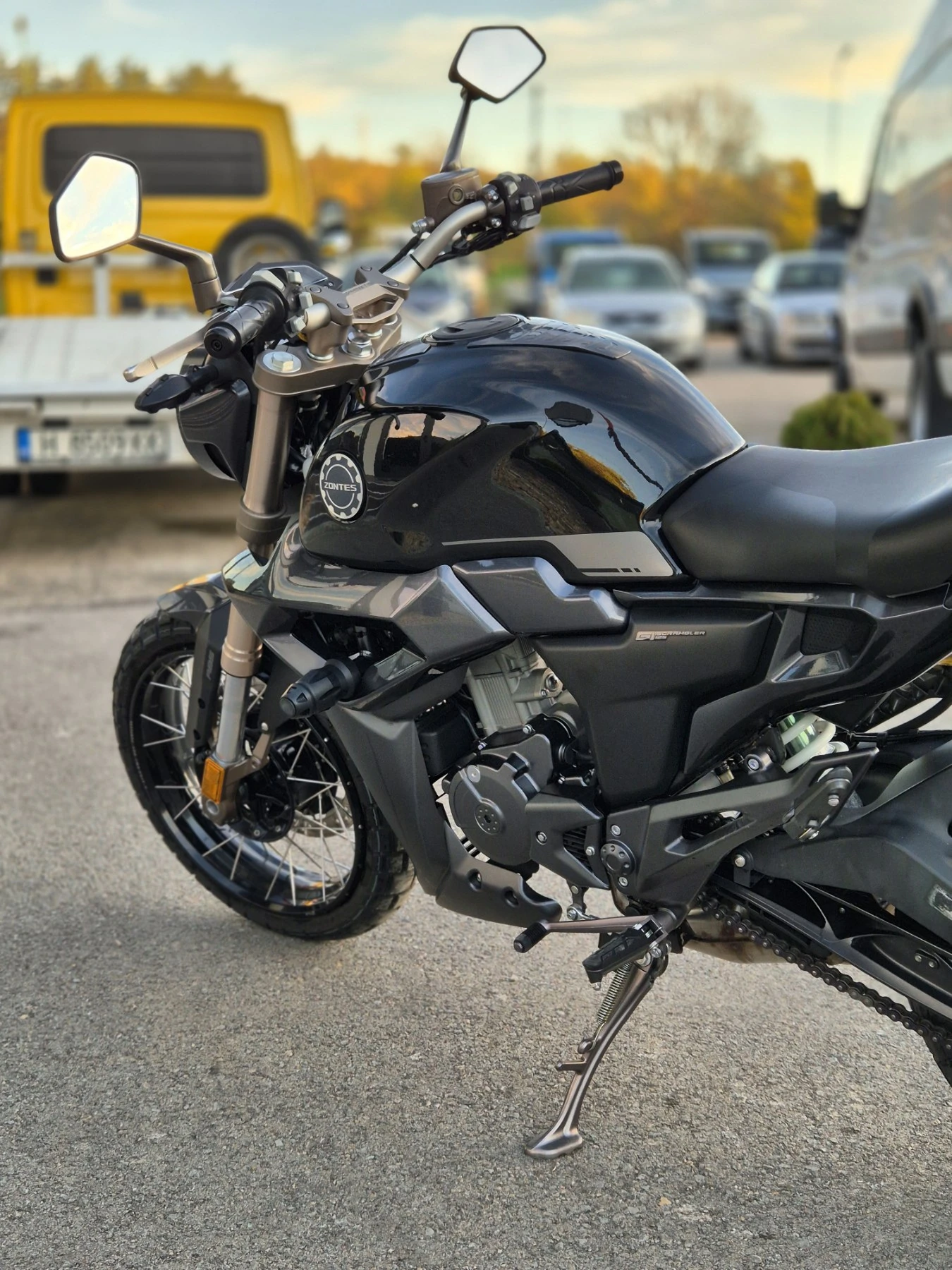 Zontes Zontes ZT 125 G1 ABS 7600км!!! ШВЕЙЦАРИЯ, КАТО НОВ!! А1 - изображение 10