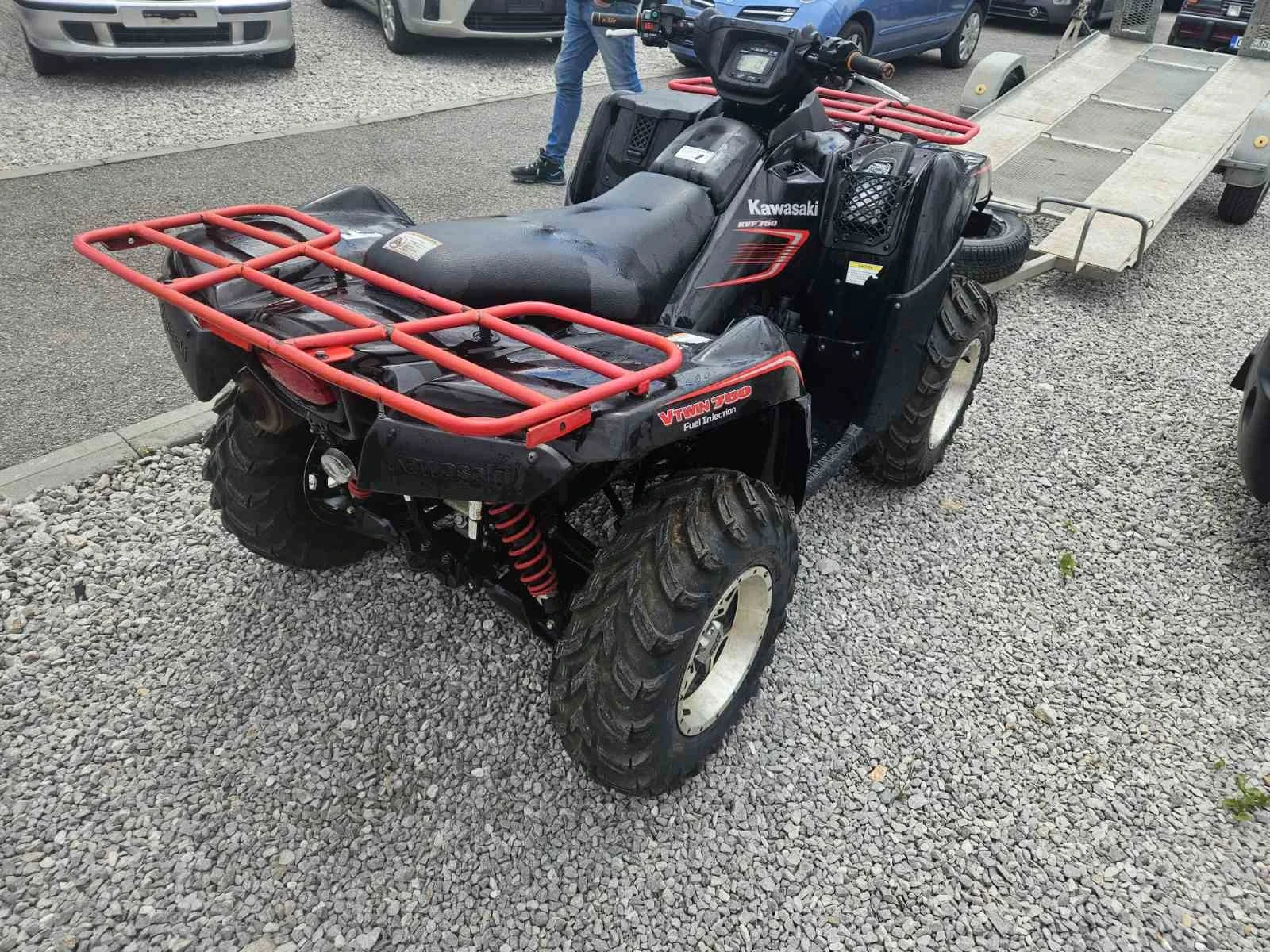 Kawasaki Kvf Brute force, снимка 5 - Мотоциклети и мототехника - 55639290