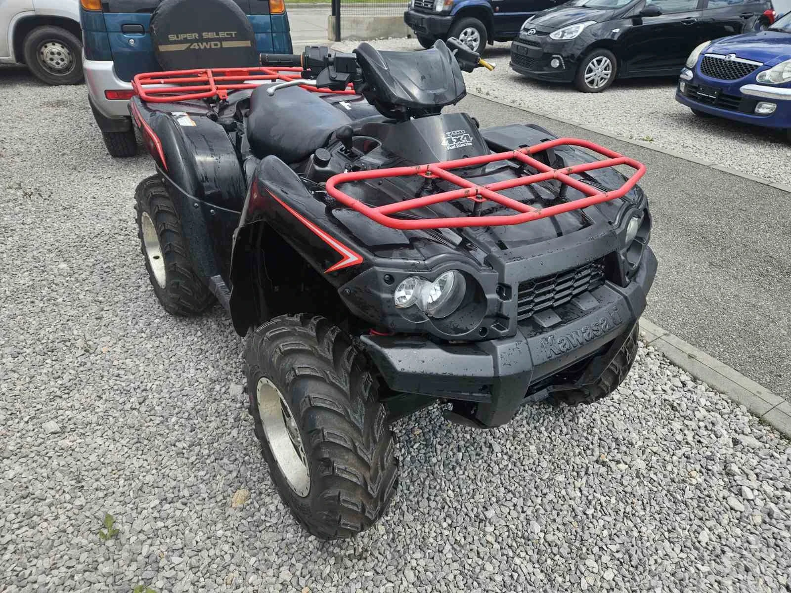 Kawasaki Kvf Brute force