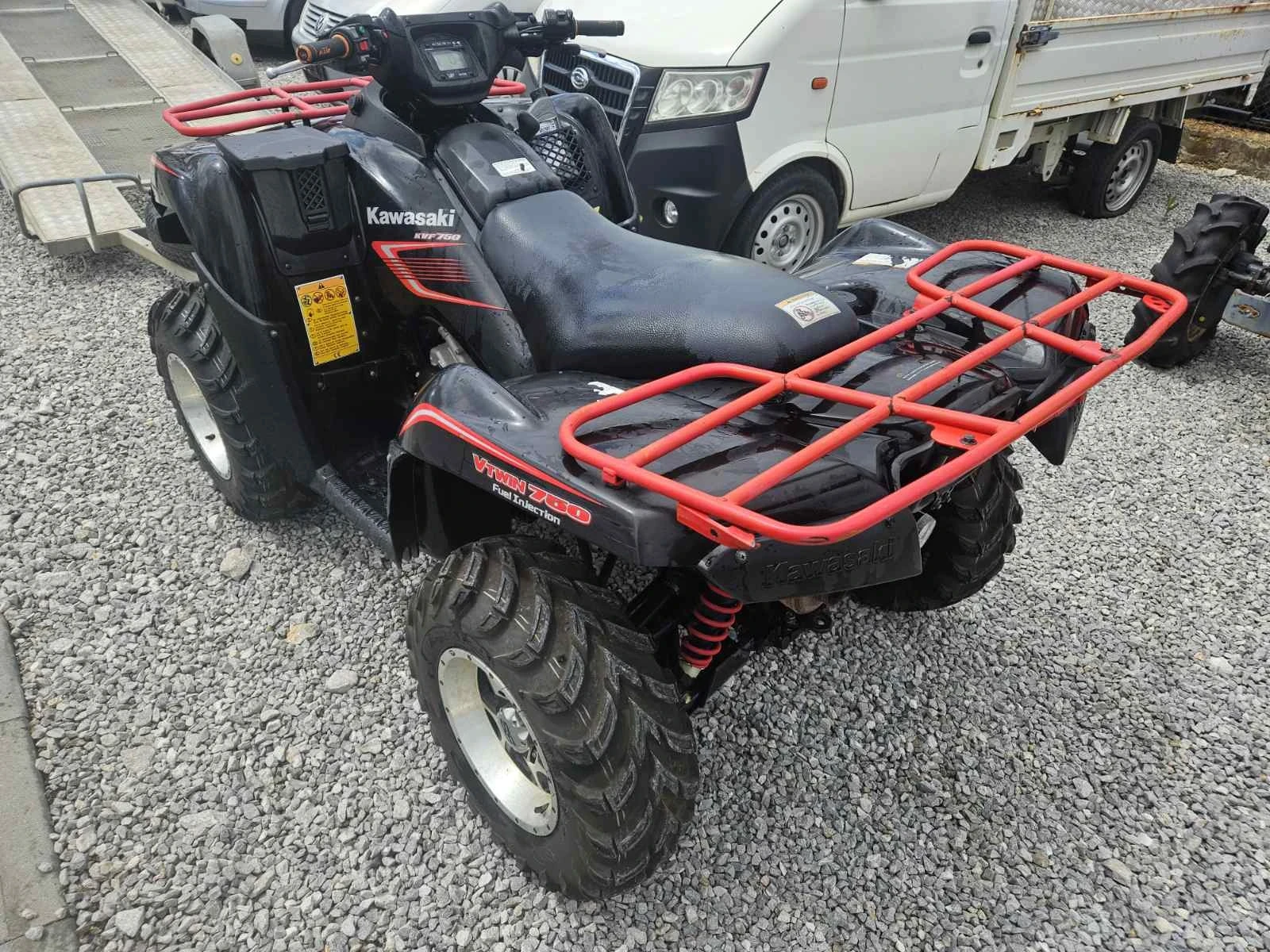 Kawasaki Kvf Brute force, снимка 6 - Мотоциклети и мототехника - 55639290