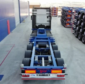 Полуремарке Други Контейнеровози 3 и 4 оси BESS container, TANK, ADR, снимка 8 - Ремаркета - 52507414