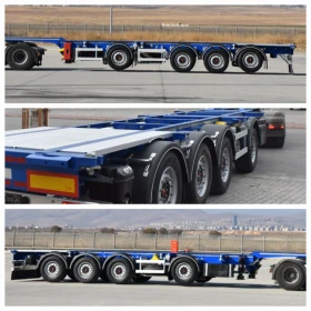 Полуремарке Други Контейнеровози 3 и 4 оси BESS container, TANK, ADR, снимка 17 - Ремаркета - 52507414