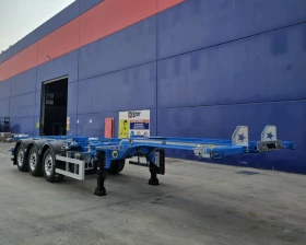Полуремарке Други Контейнеровози 3 и 4 оси BESS container, TANK, ADR, снимка 7 - Ремаркета - 53331532